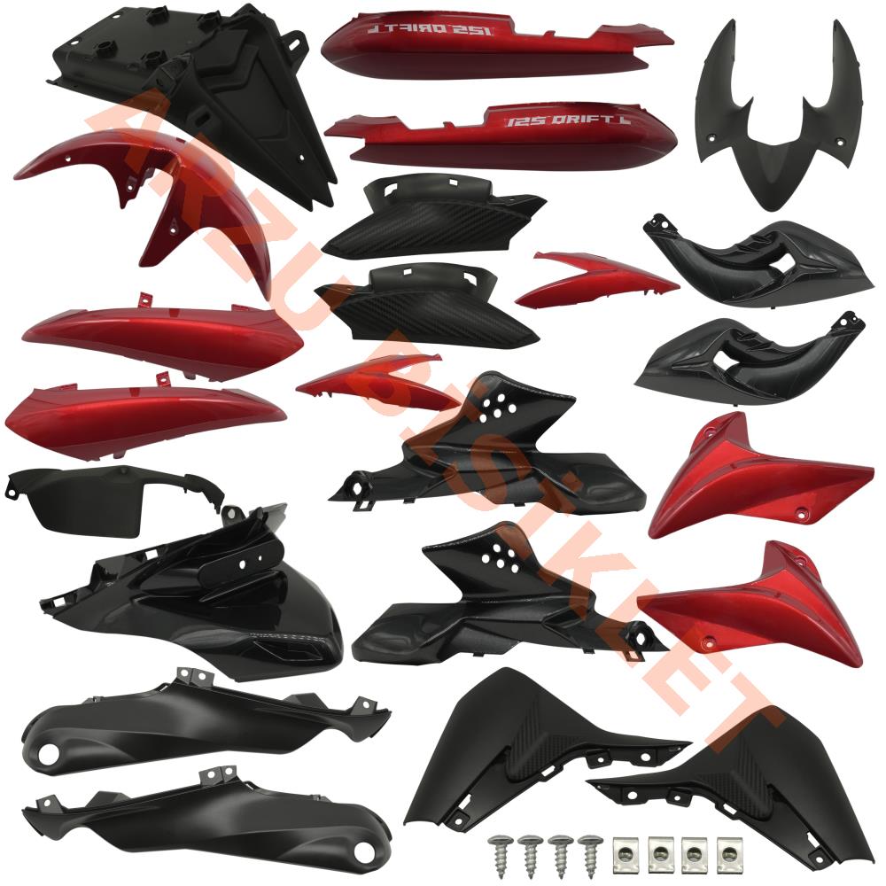 KAPORTA Y. SET [KIRMIZI] MONDIAL DRIFT L