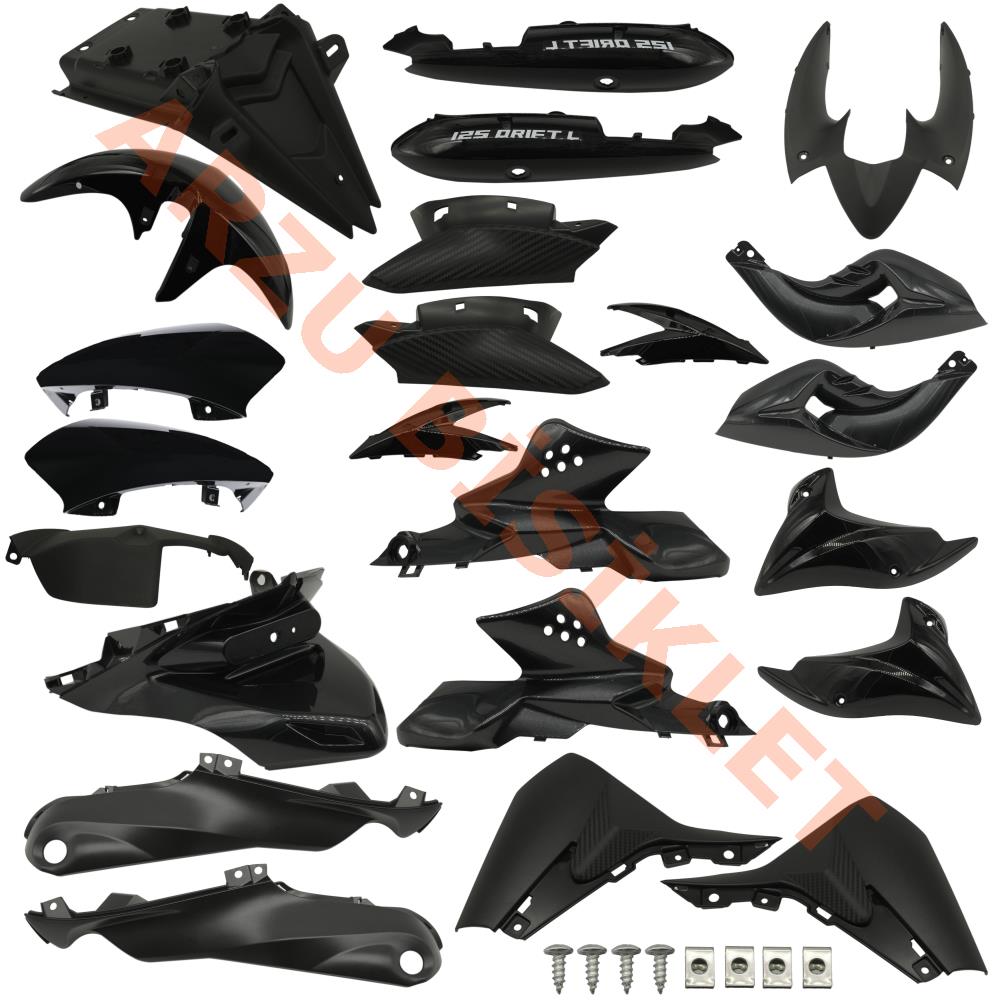 KAPORTA Y. SET [SİYAH] MONDIAL DRIFT L