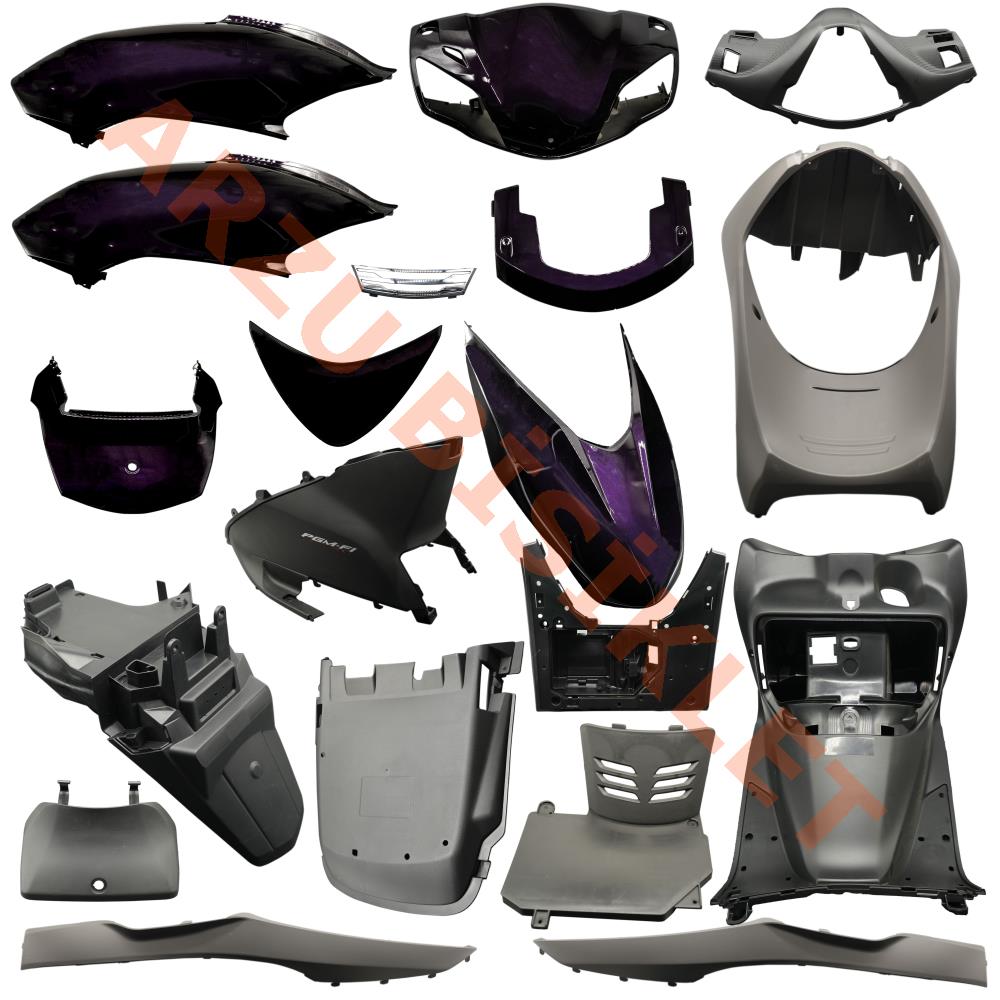 KAPORTA Y. SET [MOR] HONDA ALPHA