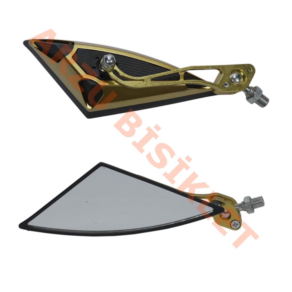 MODİFİYE AYNA 10mm ADAPTÖR 8mm GOLD