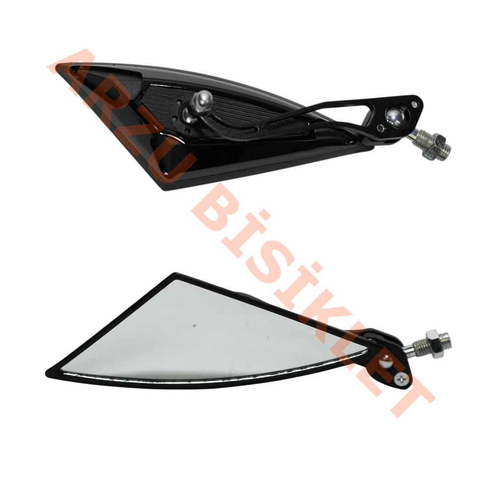 MODİFİYE AYNA 10mm ADAPTÖR 8mm SİYAH