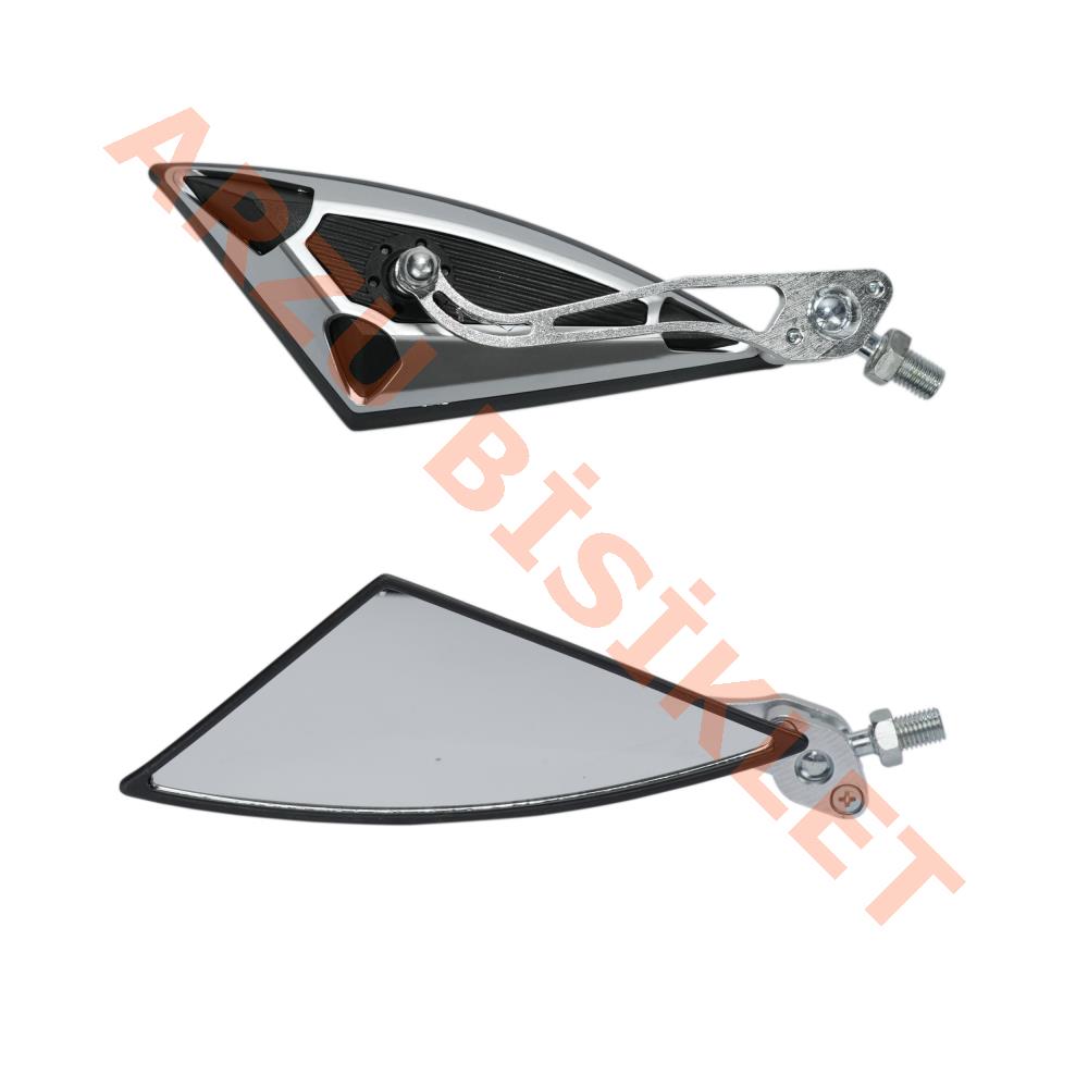 MODİFİYE AYNA 10mm ADAPTÖR 8mm GÜMÜŞ