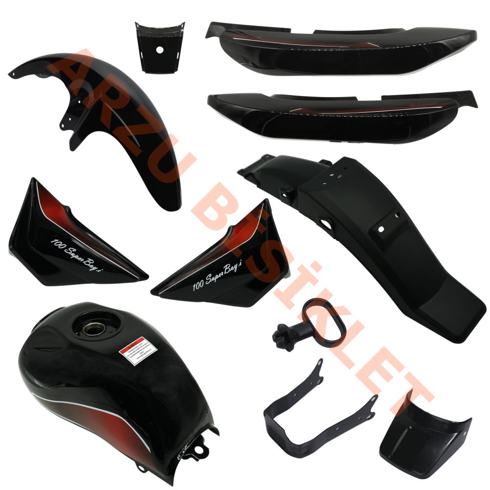 KAPORTA SET [SİYAH] - MONDIAL SÜPERBOY