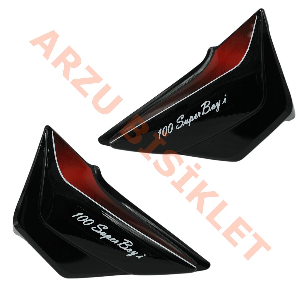 YAN KAPAK [TAKIM] [SİYAH] - MONDIAL SÜPERBOY