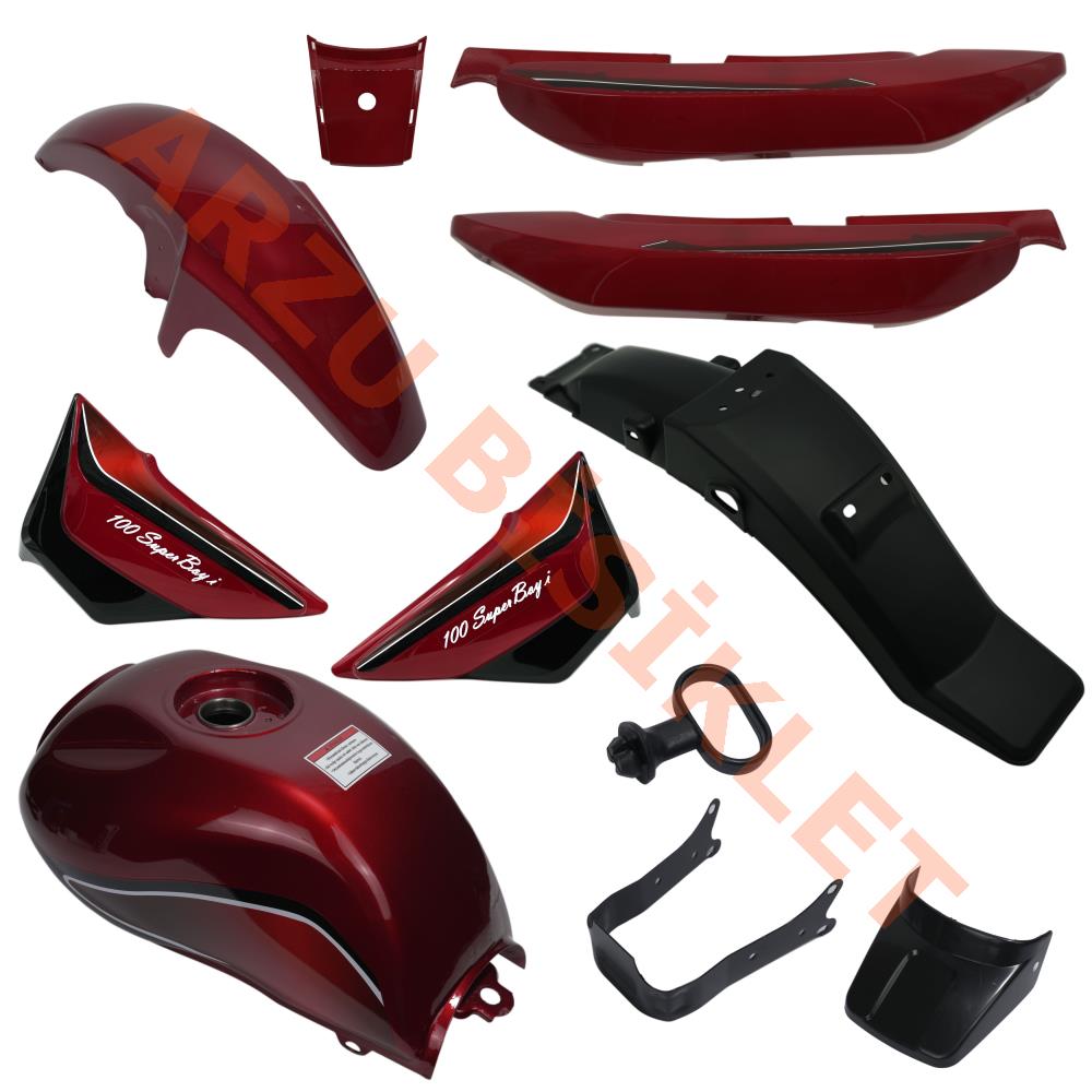 KAPORTA SET [KIRMIZI] - MONDIAL SÜPERBOY